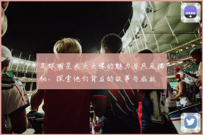 足球明星大头头像的魅力与风采揭秘，探索他们背后的故事与成就